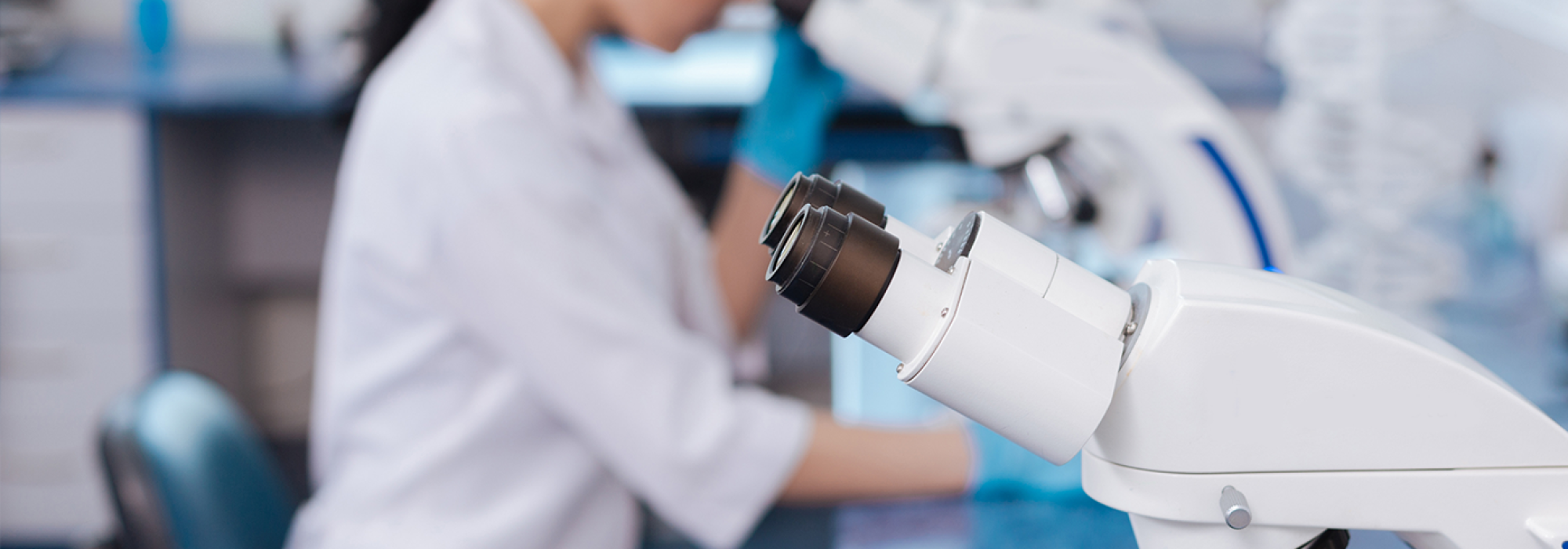 Research in a science lab