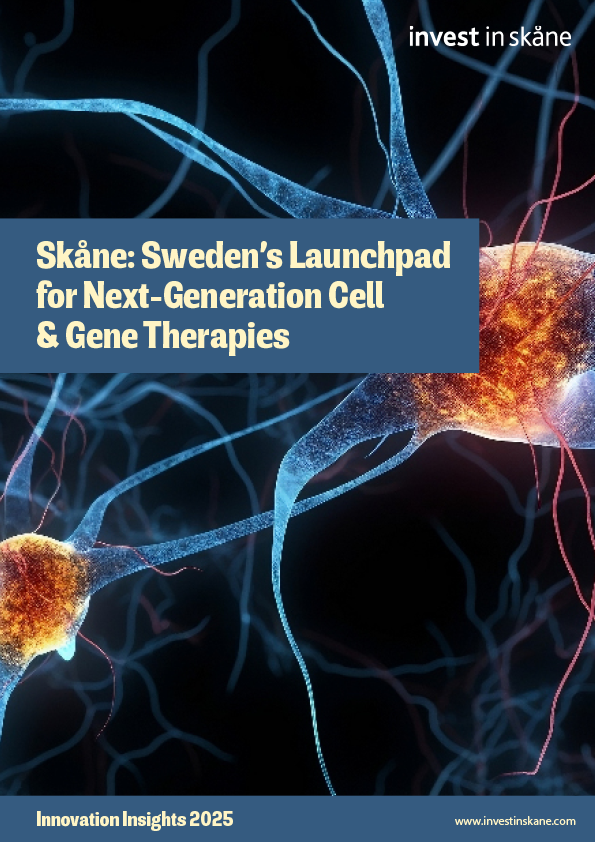 Cover of insights report on cell & gene therapies