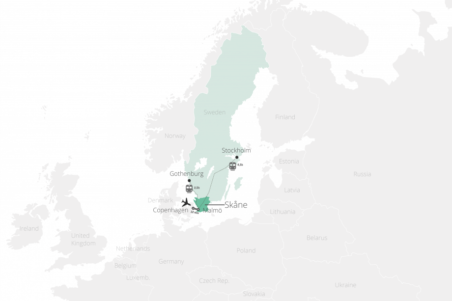 Skåne in Europe