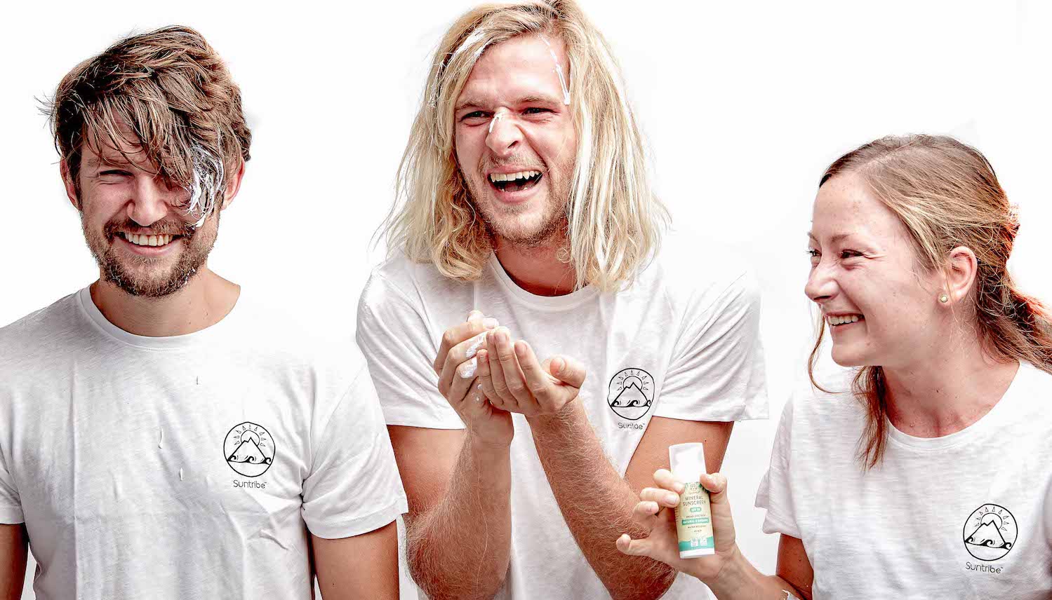Karl Roos and his co-founders Julia Beyer and Hampus Tarras-Wahlberg. Photo: Suntribe