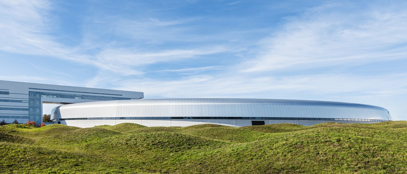The MAX IV building in Lund, Sweden