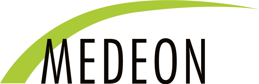 The logo of Medeon