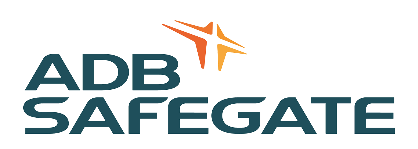 The logo of ADB Safegate