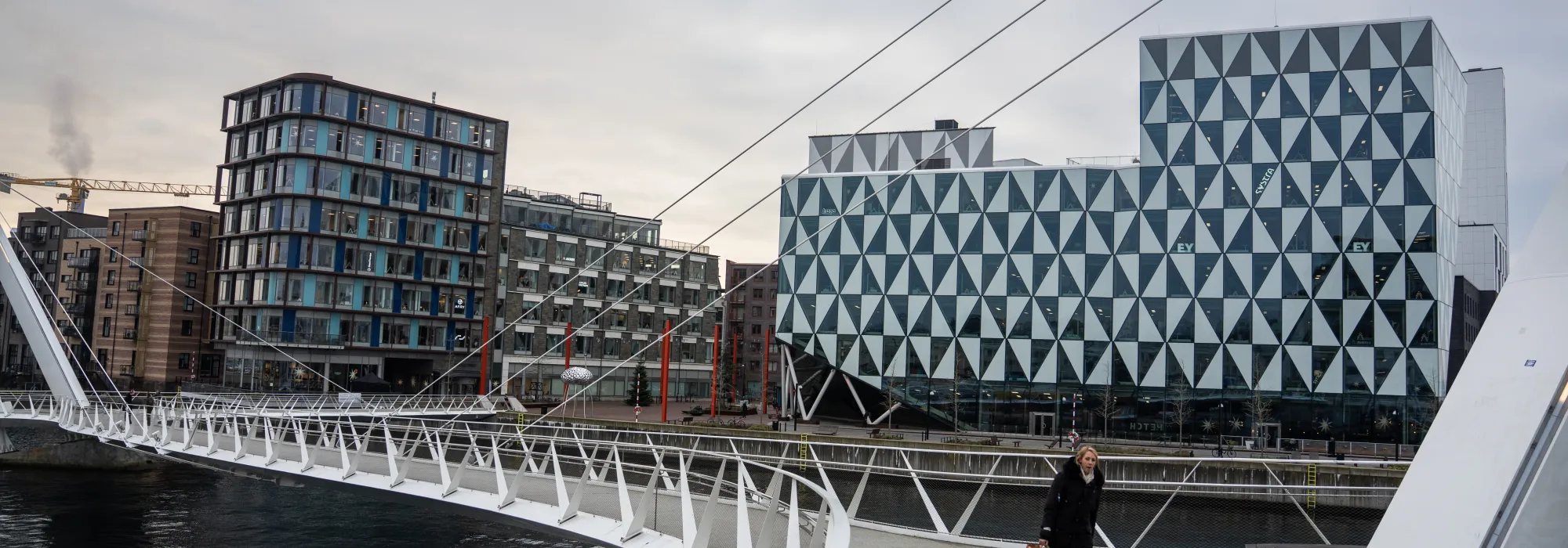 Bridge in the city of Helsingborg