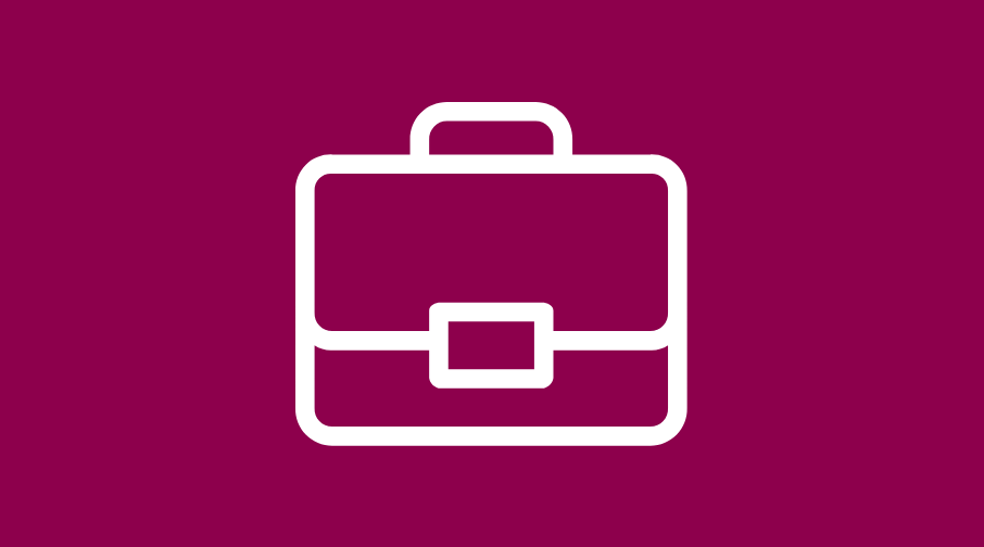Icon of a briefcase