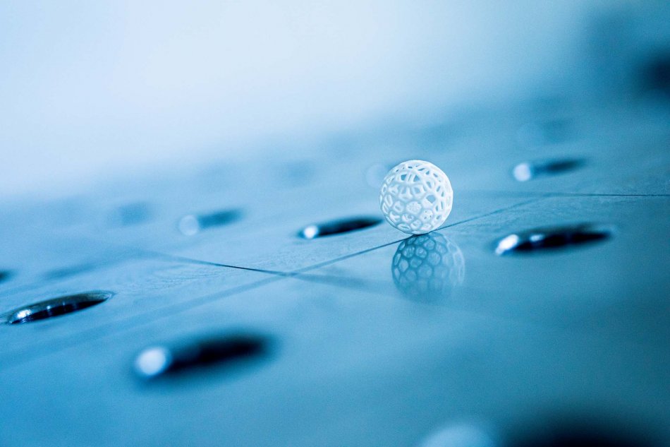 3D printed ball