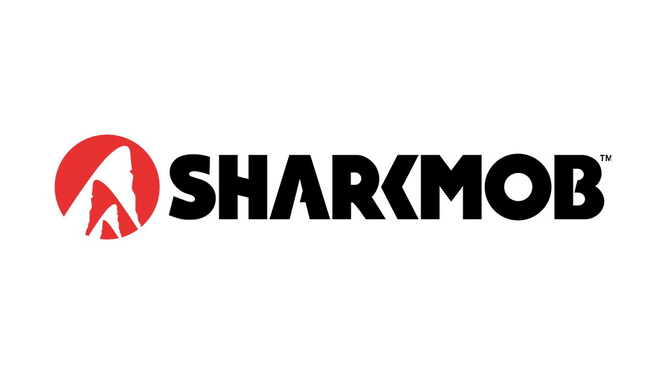 The logo of Sharkmob