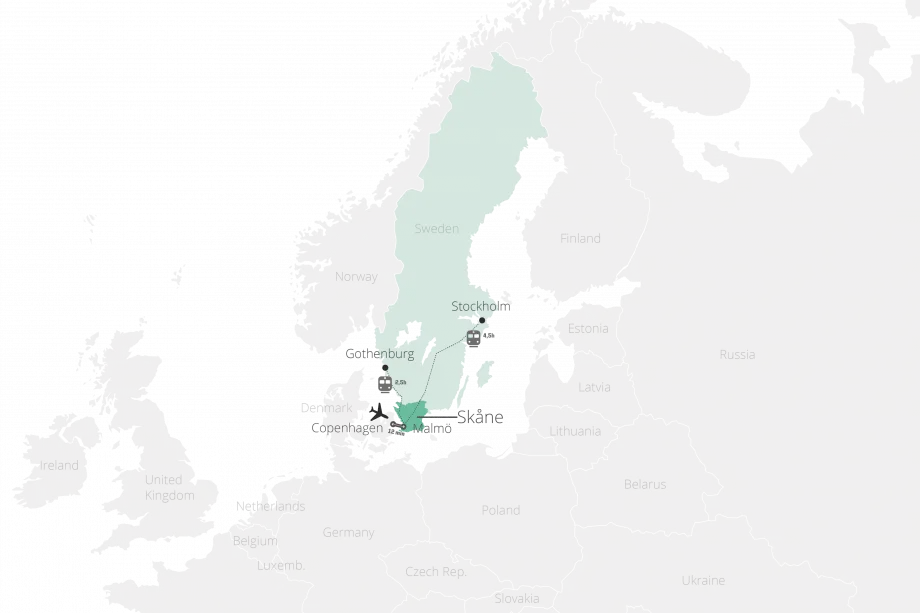 Skåne in Europe