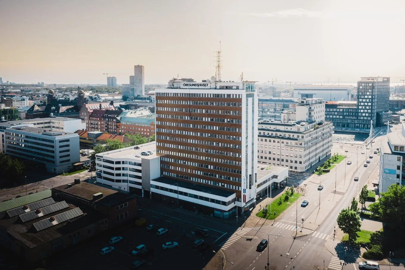 A office building seen from outside 