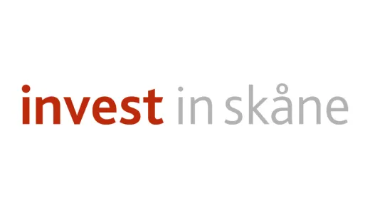The logo of Invest in Skåne